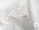 POPELINE BRODÉE CERCLES MABI OUVES - My Little Coupon - tissu - coudre