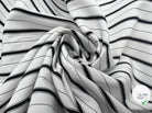 TISSU CHEMISE TISSÉ TEINT BLACK WHITE RAYURES SERTIES - My Little Coupon - tissu - coudre