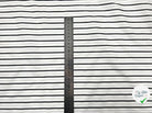 TISSU CHEMISE TISSÉ TEINT BLACK WHITE RAYURES SERTIES - My Little Coupon - tissu - coudre