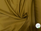POPELINE CHIC COTON OLIVE MOUTARDE - My Little Coupon