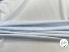 POPELINE COTON  BLANCHE FINES RAYURES BLEUX - My Little Coupon