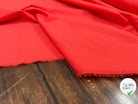 POPELINE DE COTON 100% COTON UNIE ROUGE - My Little Coupon