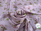 POPELINE DE COTON 120 FILS ENFANT PETITE SOURIS ROSE - My Little Coupon