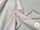 POPELINE DE COTON A RAYURES ROUGE ET ROSE - My Little Coupon