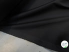 POPELINE DE COTON ALBINI NOIR FLUIDE FINE RAYURES - My Little Coupon