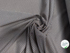 POPELINE DE COTON BELLE TENUE MOTIFS CIRCULAIRE GEOMÉTRIQUE FOND BLEU - My Little Coupon