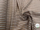 POPELINE DE COTON CANELLE À RAYURES BLEUES ET BLANCHES - My Little Coupon