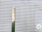 POPELINE DE COTON CHEMISE RAYURES BLEU CIEL CLASSIQUE CHIC - My Little Coupon - tissu - coudre