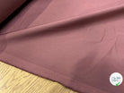 POPELINE DE COTON EFFET CRAQUANT MARRON ROSY - My Little Coupon