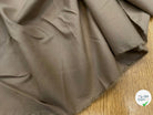 POPELINE DE COTON FINEMENT RAYÉE SABLE FONCÉ 154CM - My Little Coupon