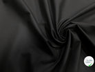 POPELINE DE COTON FLUIDE NOIR 132CM - My Little Coupon