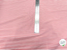 POPELINE DE COTON FLUIDE STRETCH À RAYURES INCARNADIN - My Little Coupon