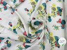 POPELINE DE COTON IMPRIMÉ BABY STRAWBERRY - My Little Coupon - tissu - coudre
