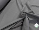 POPELINE DE COTON LÉGÈREMENT CRAQUANTE GRIS 100% CO - My Little Coupon