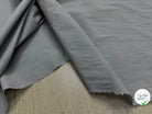 POPELINE DE COTON LÉGÈREMENT CRAQUANTE GRIS 100% CO - My Little Coupon