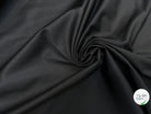 POPELINE DE COTON LISSE ET FLUIDE NOIR 145CM - My Little Coupon
