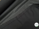 POPELINE DE COTON LISSE LÉGÈREMENT SATINÉ DOUBLE FACE NOIR 100% COTON - My Little Coupon