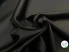 POPELINE DE COTON LISSE NOIR 152CM - My Little Coupon