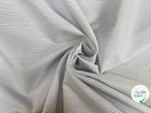 POPELINE DE COTON RAYURES BLANC ET BLEU - My Little Coupon