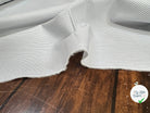 POPELINE DE COTON RAYURES BLANC ET BLEU - My Little Coupon