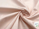 POPELINE DE COTON SABLÉE SAUMON - My Little Coupon - tissu - coudre