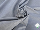 POPELINE DE COTON SOUPLE GRISE 147CM - My Little Coupon
