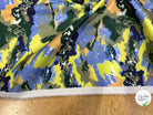 POPELINE DE COTON STRETCH IMPRIMÉE ORAGES - My Little Coupon