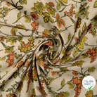 POPELINE DE COTON TISSU IMPRIMÉ NUMÉRIQUE PAISLEY MULTICOLORE 2 - My Little Coupon