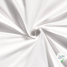 POPELINE DE COTON TISSU UNICOLORE BLANC OPTIQUE - My Little Coupon
