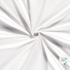 POPELINE DE COTON TISSU UNICOLORE BLANC OPTIQUE - My Little Coupon