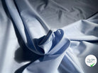 POPELINE DE COTON TOUT PETIT CARREAUX BLANC BLEU - My Little Coupon
