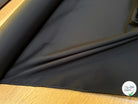 POPELINE DE COTON TRÈS BELLE UNIE NOIRE QUALITÉ COUTURE - My Little Coupon