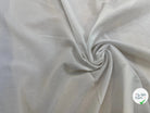 POPELINE DE COTON UNI BLANC FINE RAYURES - My Little Coupon