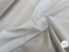 POPELINE DE COTON UNI BLANC FINE RAYURES - My Little Coupon