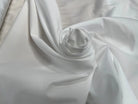 POPELINE DE COTON UNI BLANCHE - My Little Coupon