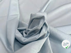 POPELINE DE COTON UNI BLEU CIEL - My Little Coupon