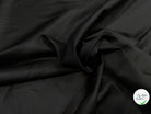 POPELINE DE COTON UNI NOIR FLUIDE SUBLIME 150CM - My Little Coupon