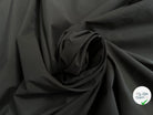 POPELINE DE COTON UNI NOIR - My Little Coupon
