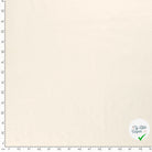 POPELINE DE COTON UNICOLORE BLANC CASSE - My Little Coupon