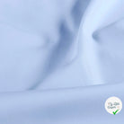 POPELINE DE COTON UNICOLORE BLEU BEBE - My Little Coupon