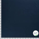Popeline de coton unicolore bleu marine