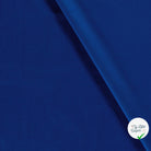 POPELINE DE COTON UNICOLORE COBALT - My Little Coupon
