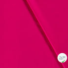 POPELINE DE COTON UNICOLORE FUCHSIA - My Little Coupon