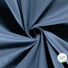 POPELINE DE COTON UNICOLORE INDIGO - My Little Coupon