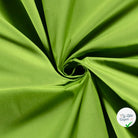 POPELINE DE COTON UNICOLORE VERT CITRON - My Little Coupon