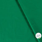 POPELINE DE COTON UNICOLORE VERT FORET - My Little Coupon
