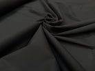 POPELINE DE COTON UNIE NOIRE - My Little Coupon
