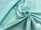 POPELINE DE COTON VERT D'EAU 145CM - My Little Coupon