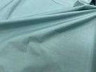 POPELINE DE COTON VERT D'EAU 145CM - My Little Coupon