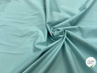POPELINE DE COTON VERT D'EAU 145CM - My Little Coupon